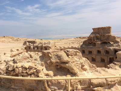Mrtvé moře a Masada — fotografie z výletu